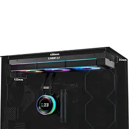 СВО Lian Li HydroShift II LCD-C 360TL Black (G89.GHS2LCD36TB.00) - мініатюра 3