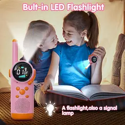 Рація DK Kids Walkie Talkie Rocket D22 Blue+Pink [136242] - мініатюра 8