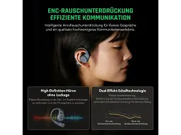 Навушники TWS Black Shark Open Bluetooth Earphones Black (BHR8844CN) - мініатюра 3
