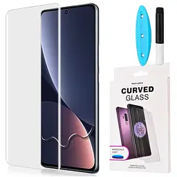 Захисне скло DK для Oppo Reno11 UV Curved 015456 clear 2 шт. - мініатюра 3