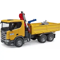Масштабна модель автомобіля Bruder Scania Super 560R з краном-маніпулятором 1:16 з аксесуарами (03551) - мініатюра 7