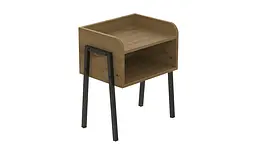 Тумба модульна Ferrum-decor Джузі 540x450x320 метал Чорний ДСП Дуб Артізан 16 мм (FRD-102973) - мініатюра 4