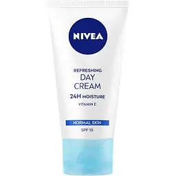 Освіжаючий денний крем Nivea SPF 15 Інтенсивне зволоження 24 години для нормальної шкіри 50 мл - мініатюра 2