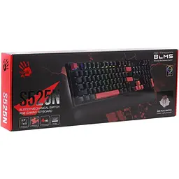 Клавіатура Bloody S525N (Fire Black) (S525N (Fire Black)) - мініатюра 6