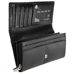 Гаманець жіночий шкіряний Semi Line RFID Black (P8264-0) - мініатюра 2