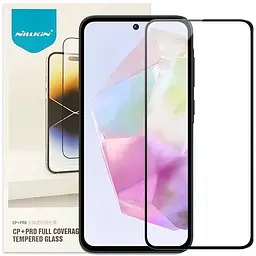 Захисне скло Nillkin (CP+PRO) для Samsung Galaxy A35 Чорний