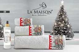 Подарунковий набір рушників з парфумом Lori La Maison pbe0051107 - мініатюра 4