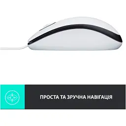 Мишка Logitech M100 USB White (910-006764) - мініатюра 5