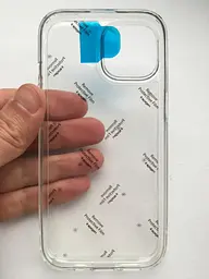 Чохол протиударний Spigen AirSkin Hybrid для iPhone 15 Crystal Clear Прозорий ACS06785 - мініатюра 4