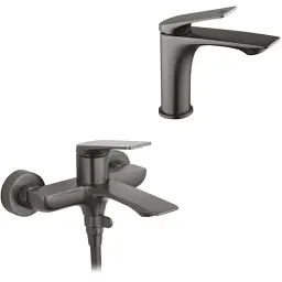 Душовий гарнітур Kroner Graz-GRP060 + змішувач Graz-GRP010 (CVS30153)