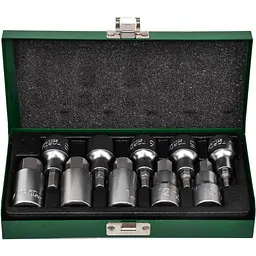 Набір головок-біт шестигранних TOPTUL 1/2" Н4-Н19 GAAD1007 - мініатюра 4
