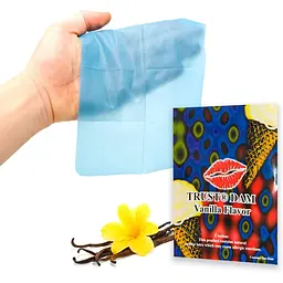 Латексна серветка One Latex Dental Dams Vanilla 1 шт. - мініатюра 2