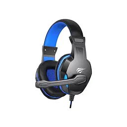 Навушники Havit HV-H763d 3.5мм Black/Blue (HV-H763d) - мініатюра 1