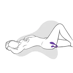 Вібратор для пар Adrien Lastic Couple Secrets II з пультом LRS, два мотори, універсальний - мініатюра 8