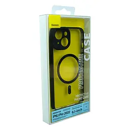 Чохол Baseus Frame Series Magnetic Case+Glass 0.22 mm Apple iPhone 14 ARJT020001 Black - мініатюра 5