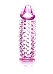 Рельєфна насадка на пеніс Boys Of Toys B-Series Penis Sleeve (рожевий)