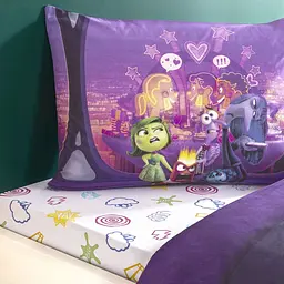 Підлітковий комплект Disney Inside Out 2 Ранфорс / простирадло на резинці Tac pbe0051170 - мініатюра 3
