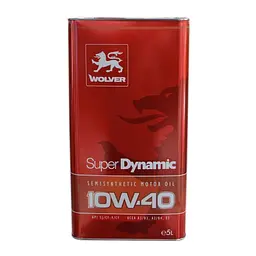 Автомобільна моторна олива WOLVER Super Dynamic 10W-40 5л - мініатюра 1