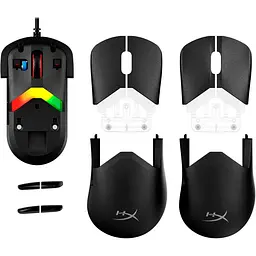 Миша HyperX Pulsefire Saga Black (A2PB3AA) [134289] - мініатюра 9