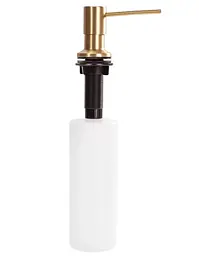 Дозатор миючого засобу Rea brushed light copper BAT-05006, Золотий - мініатюра 3