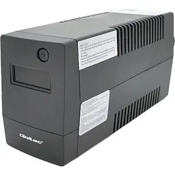 ДБЖ Qoltec QLT600 (360W) Proxima-L, LED, AVR, 2st, 2xSCHUKO socket, 1x12V7Ah, plastik Case, Q4