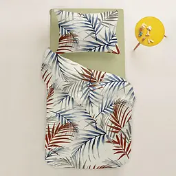 Дитяча постільна білизна в ліжечко BEIGE FOLIAGE CS2 COSAS (4822052079416) - мініатюра 2