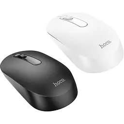 Миша Hoco GM14 Platinum Wireless White [757876] [93363] - мініатюра 4