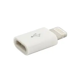 Перехідник Lightning (M) - microUSB (F), білий, Extradigital (KBA1648)