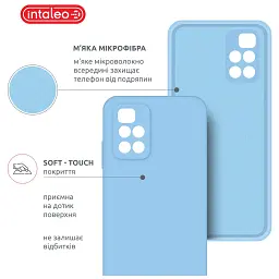 Чохол до мобільного телефона Intaleo SoftShell Xiaomi Redmi 10 Light Blue (1283126568244) - мініатюра 5
