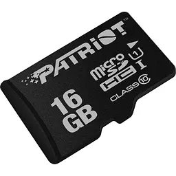 Карта пам'яті Patriot LX microSDHC 16GB UHS-I Class 10 + SD адаптер (PSF16GMCSDHC10) [110382] - мініатюра 3