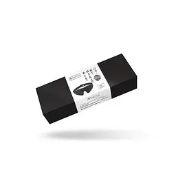 Маска на очі Liebe Seele Boudoir Amor Blindfold Black, щільне прилягання, оксамитовий фініш - мініатюра 2