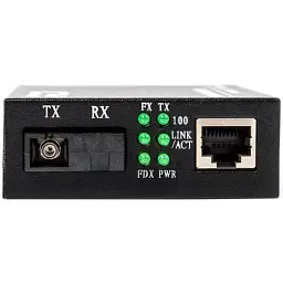 Медіаконвертер RCI 100M, 20km, SC, RJ45, Tx 1550nm, standart size metal case (RCI902W-FE-20-R) - мініатюра 2
