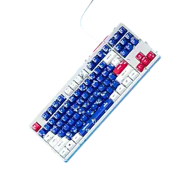 Клавіатура INPHIC K9 ENG/UKR Blue - мініатюра 3