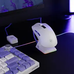Миша Proove Gaming Jester 8K with Charging Dock White Purple (WMJSCD022017) - мініатюра 5