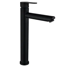 Змішувач для умивальника Zerix DAX-001-A-High Black ZX4810 Чорний матовий