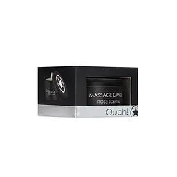 Масажна свічка Ouch! з ароматом троянди, 100 г - мініатюра 5