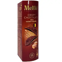 Чипси шоколадні Meltie Crispy Chocolate Milk Salted Caramel 125 г