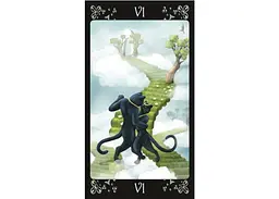 Карти Таро Scarabeo Чорних Котів (Black Cats Tarot) (EX202UK) - мініатюра 5