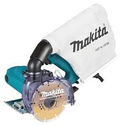 Пила дискова ручна по каменю Makita 4100KB (125 мм, 12200 об/хв, 40 мм, 1400 Вт, сухий різ)
