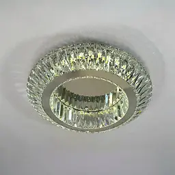 Стельова світлодіодна люстра світильник з кришталем Linisoln 9618-500 C - мініатюра 3
