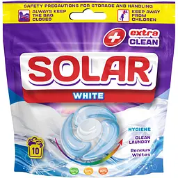 Капсули для прання Solar White 10 шт.