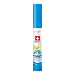 Сироватка для вій Eveline Lash Therapy Professional 8 в 1 Total Action 10 мл (LTU8W1LASHT) - мініатюра 2