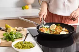 Сковорода KitchenAid FHA 28 см з керамічним покриттям (CC005694-001) - мініатюра 4