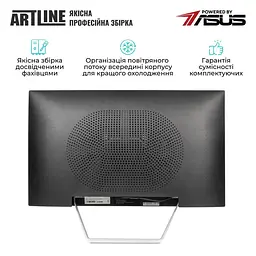 Моноблок Artline Business M73 27 2K IPS, Intel Core i3-14100, 32 GB, 1 TB, Intel Graphics, DOS (M73v09) - миниатюра 5