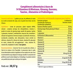 Вітамінний комплекс для чоловіків Vitamin'22 Specifique Homme 60 капсул - мініатюра 2