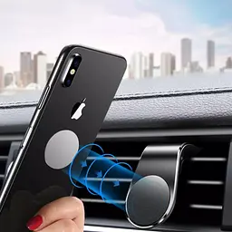 Магнітний тримач для телефону в машину підставка для телефону в авто Car Holder L-103
