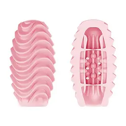 Мастурбатор-яйце Pretty Love Passionate Double Sided Egg, 8.6х4.6 см (рожевий) - мініатюра 4