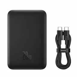 Повербанк Baseus Magnetic Mini Fast Charging 20W 10000 mAh Black (PPCX030001) - мініатюра 2
