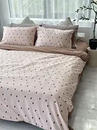 Постільна білизна євро Dushka Home Муслін 41039 200х220 см - мініатюра 2