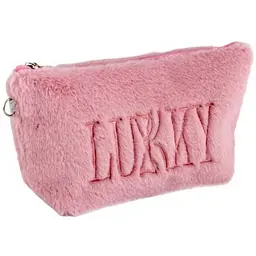 Дитяча косметичка Lukky T21390 плюшева з логотипом